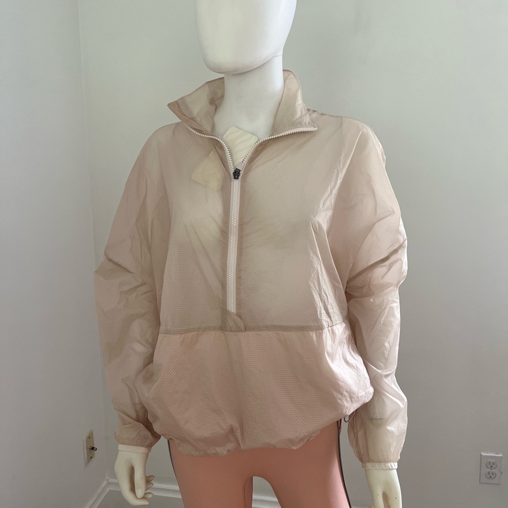 Fabletics Ash Cropped Half Zip Jacket